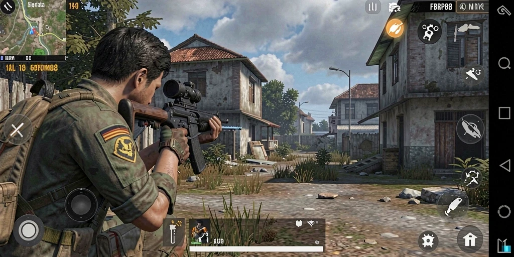Screenshot menampilkan pengalaman gameplay yang mendebarkan di FBRP88.