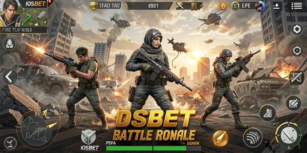 Gameplay seru di <strong>IOSBET</strong> dengan aksi Battle Royale yang menegangkan.
