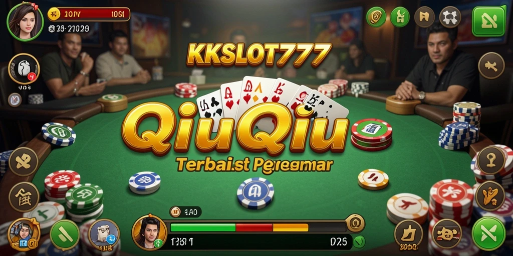Screenshot gameplay QiuQiu KKSLOT777 yang menarik dan interaktif.