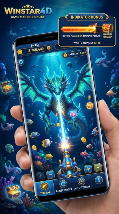 Tampilan antarmuka pengguna aplikasi winstar4d yang modern dan intuitif.